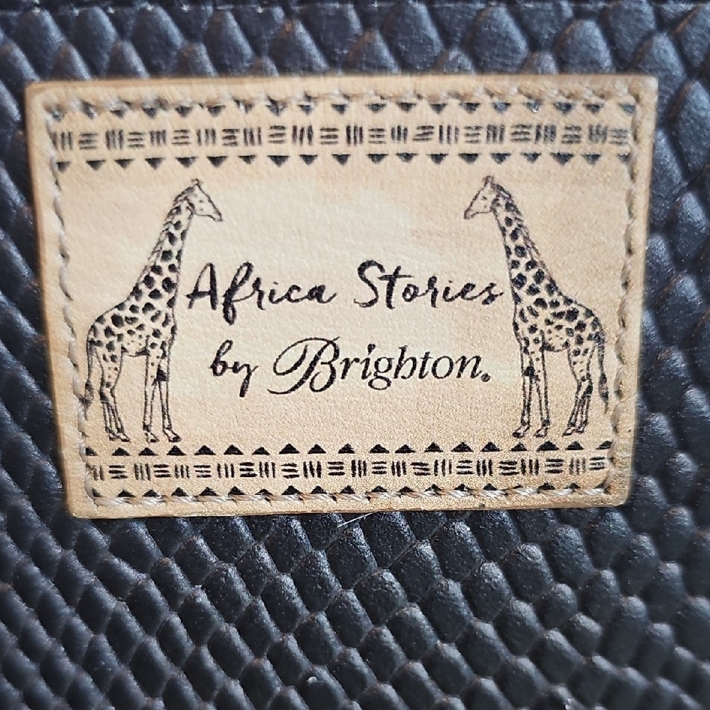Brighton AFRICA STORIES Rockmore Wallet T35103 NWOT With Dustbag - Picture 5 of 11